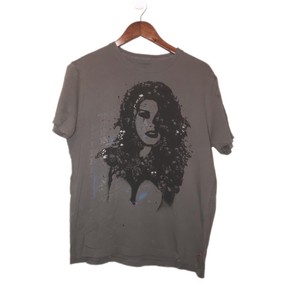 Express T shirt size M grey